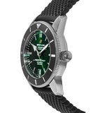 Buy Shop Breitling Superocean Heritage B20 Automatic 42 Green Dial Black Mesh Bracelet Watch for Women - AB2010121L1S1 USA Online