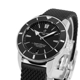 Buy Shop Breitling Superocean Heritage B20 Automatic 44 Black Dial Black Mesh Bracelet Watch for Men - AB2030121B1S1 USA Online