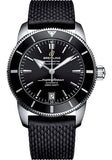 Buy Shop Breitling Superocean Heritage B20 Automatic 44 Black Dial Black Mesh Bracelet Watch for Men - AB2030121B1S1 USA Online