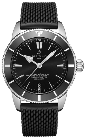 Buy Shop Breitling Superocean Heritage B20 Automatic 44 Black Dial Black Mesh Bracelet Watch for Men - AB2030121B1S1 USA Online