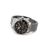 Buy Shop Breitling Superocean Heritage B20 Automatic 44 Black Dial Silver Mesh Bracelet Watch for Men - UB2030121B1A1 USA Online