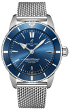 Buy Shop Breitling Superocean Heritage B20 Automatic 44 Blue Dial Silver Mesh Bracelet Watch for Men - AB2030161C1A1 USA Online