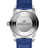 Buy Shop Breitling Superocean Heritage B20 Automatic 46 Blue Dial Blue Mesh Bracelet Watch for Men - AB2020161C1S1 USA Online