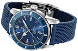 Buy Shop Breitling Superocean Heritage B20 Automatic 46 Blue Dial Blue Mesh Bracelet Watch for Men - AB2020161C1S1 USA Online
