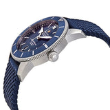 Buy Shop Breitling Superocean Heritage B20 Automatic 46 Blue Dial Blue Mesh Bracelet Watch for Men - AB2020161C1S1 USA Online