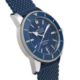 Buy Shop Breitling Superocean Heritage B20 Automatic 46 Blue Dial Blue Mesh Bracelet Watch for Men - AB2020161C1S1 USA Online
