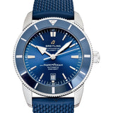 Buy Shop Breitling Superocean Heritage B20 Automatic 46 Blue Dial Blue Mesh Bracelet Watch for Men - AB2020161C1S1 USA Online