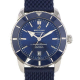 Buy Shop Breitling Superocean Heritage B20 Automatic 46 Blue Dial Blue Mesh Bracelet Watch for Men - AB2020161C1S1 USA Online