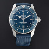 Buy Shop Breitling Superocean Heritage B20 Automatic 46 Blue Dial Blue Mesh Bracelet Watch for Men - AB2020161C1S1 USA Online