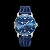 Buy Shop Breitling Superocean Heritage B20 Automatic 46 Blue Dial Blue Mesh Bracelet Watch for Men - AB2020161C1S1 USA Online