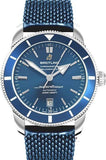 Buy Shop Breitling Superocean Heritage B20 Automatic 46 Blue Dial Blue Mesh Bracelet Watch for Men - AB2020161C1S1 USA Online