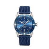 Buy Shop Breitling Superocean Heritage B20 Automatic 46 Blue Dial Blue Mesh Bracelet Watch for Men - AB2020161C1S1 USA Online