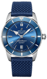 Buy Shop Breitling Superocean Heritage B20 Automatic 46 Blue Dial Blue Mesh Bracelet Watch for Men - AB2020161C1S1 USA Online