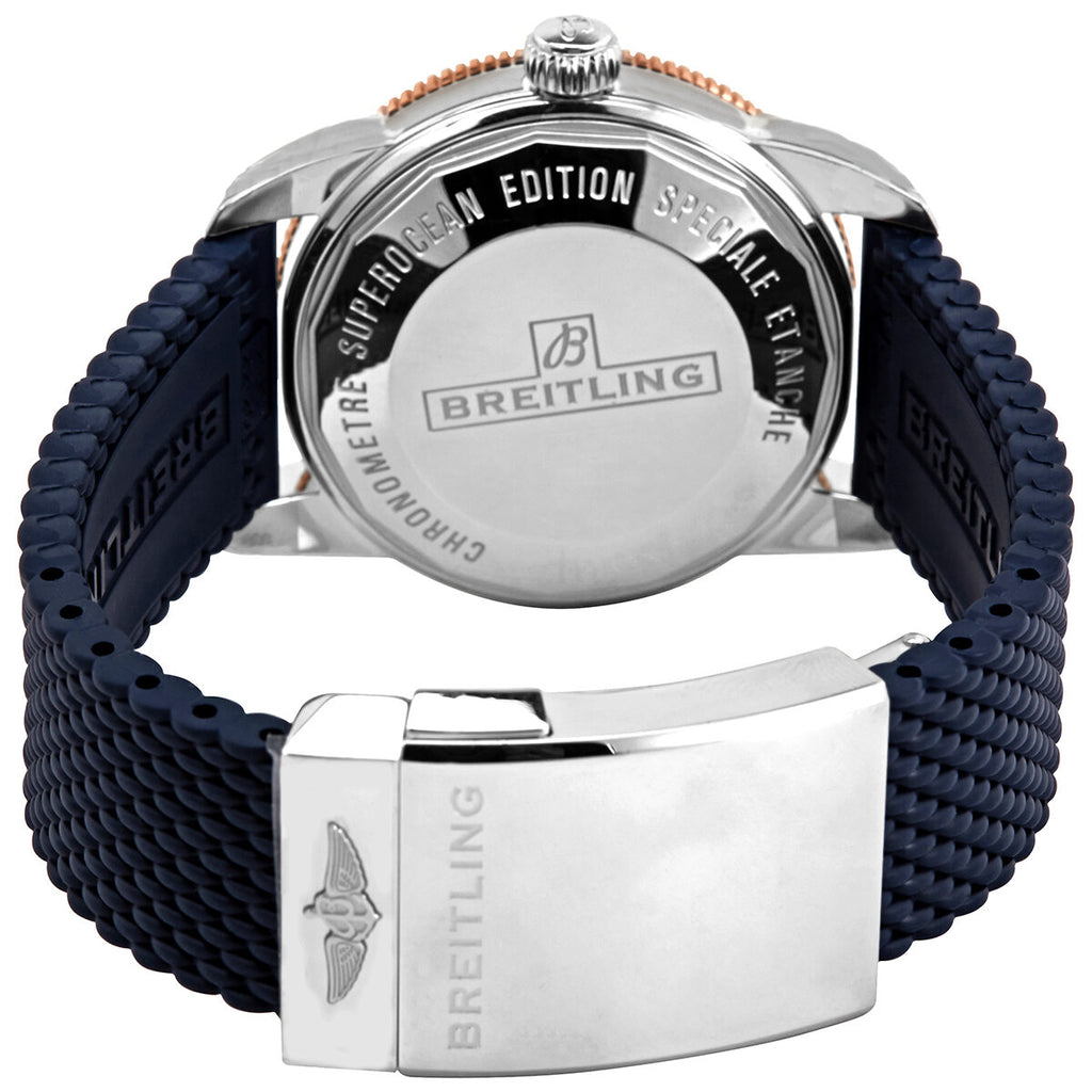 Buy Shop Breitling Superocean Heritage B20 Automatic 42 Blue Dial Blue Mesh Bracelet Watch for Men - UB2010161C1S1 USA Online