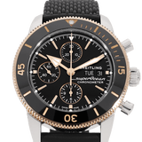 Buy Shop Breitling Superocean Heritage Chronograph 44 Black Dial Black Mesh Bracelet Watch for Men - U13313121B1S1 USA Online