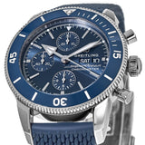 Buy Shop Breitling Superocean Heritage Chronograph 44 Blue Dial Blue Mesh Bracelet Watch for Men - A13313161C1S1 USA Online