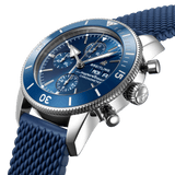 Buy Shop Breitling Superocean Heritage Chronograph 44 Blue Dial Blue Mesh Bracelet Watch for Men - A13313161C1S1 USA Online