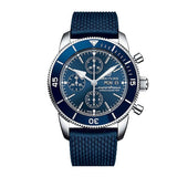Buy Shop Breitling Superocean Heritage Chronograph 44 Blue Dial Blue Mesh Bracelet Watch for Men - A13313161C1S1 USA Online