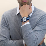 Buy Shop Breitling Superocean Heritage Chronograph 44 Ocean Conservancy Silver Dial Two Tone NATO Strap Watch for Men - A133131A1G1W1 USA Online