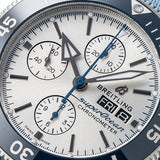 Buy Shop Breitling Superocean Heritage Chronograph 44 Ocean Conservancy Silver Dial Two Tone NATO Strap Watch for Men - A133131A1G1W1 USA Online
