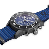 Buy Shop Breitling Superocean Heritage Chronograph 44 Outerknown Blue Dial Blue NATO Strap Watch for Men - M133132A1C1W1 USA Online