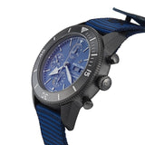 Buy Shop Breitling Superocean Heritage Chronograph 44 Outerknown Blue Dial Blue NATO Strap Watch for Men - M133132A1C1W1 USA Online