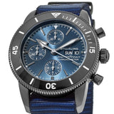Buy Shop Breitling Superocean Heritage Chronograph 44 Outerknown Blue Dial Blue NATO Strap Watch for Men - M133132A1C1W1 USA Online