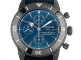 Buy Shop Breitling Superocean Heritage Chronograph 44 Outerknown Blue Dial Blue NATO Strap Watch for Men - M133132A1C1W1 USA Online
