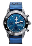 Buy Shop Breitling Superocean Heritage Chronograph 44 Outerknown Blue Dial Blue NATO Strap Watch for Men - M133132A1C1W1 USA Online
