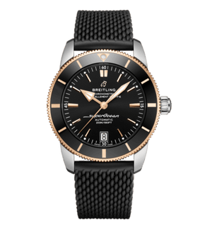 Buy Shop Breitling Superocean Heritage II B20 42mm Black Dial Black Mesh Bracelet Mens Watch - UB2010121B1S1 USA Online