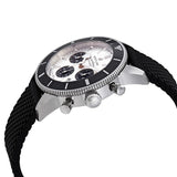 Buy Shop Breitling Superocean Heritage B01 Chronograph 44 Silver Dial Black Mesh Bracelet Watch for Men - AB0162121G1S1 USA Online
