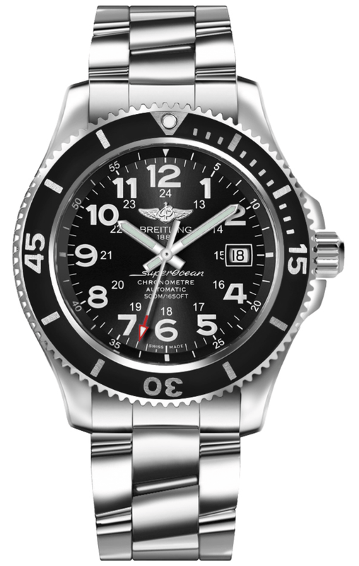 Buy Shop Breitling Superocean II 42mm Calibre 17 Automatic Mens Watch - A17365C9 USA Online