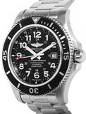 Buy Shop Breitling Superocean II 44mm Black Dial Black Steel Strap Watch for Men - A17392D71B1A1 USA Online