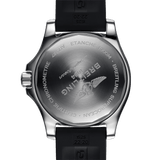 Buy Shop Breitling Superocean II 44mm Black Dial Black Rubber Strap Watch for Men - A17367D71B1S2 USA Online