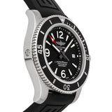 Buy Shop Breitling Superocean II 44mm Black Dial Black Rubber Strap Watch for Men - A17367D71B1S2 USA Online