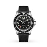 Buy Shop Breitling Superocean II 44mm Black Dial Black Rubber Strap Watch for Men - A17367D71B1S2 USA Online