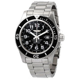 Buy Shop Breitling Superocean II 44mm Black Dial Black Steel Strap Watch for Men - A17392D71B1A1 USA Online