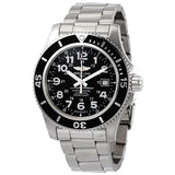 Buy Shop Breitling Superocean II 44mm Black Dial Black Steel Strap Watch for Men - A17392D71B1A1 USA Online