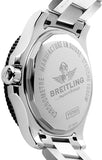 Buy Shop Breitling Superocean II Special 44mm Black Dial Silver Steel Strap Watch for Men - Y1739310/BF45/162A USA Online