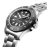 Buy Shop Breitling Superocean II Special 44mm Black Dial Silver Steel Strap Watch for Men - Y1739310/BF45/162A USA Online