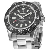 Buy Shop Breitling Superocean II Special 44mm Black Dial Silver Steel Strap Watch for Men - Y1739310/BF45/162A USA Online