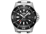 Buy Shop Breitling Superocean II Special 44mm Black Dial Silver Steel Strap Watch for Men - Y1739310/BF45/162A USA Online
