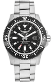 Buy Shop Breitling Superocean II Special 44mm Black Dial Silver Steel Strap Watch for Men - Y1739310/BF45/162A USA Online