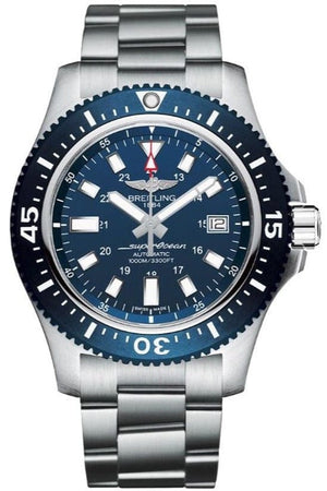 Buy Shop Breitling Superocean II Special Mariner Blue Ceramic Bezel 44mm Mens Watch - Y1739316/C959 USA Online