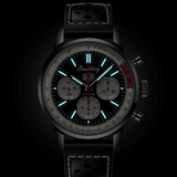 Buy Shop Breitling Top Time B01 Deus Black Dial Black Leather Strap Watch for Men - AB01765A1B1X1 USA Online