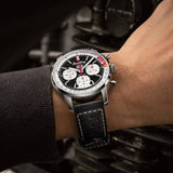 Buy Shop Breitling Top Time B01 Deus Black Dial Black Leather Strap Watch for Men - AB01765A1B1X1 USA Online