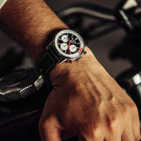 Buy Shop Breitling Top Time B01 Deus Black Dial Black Leather Strap Watch for Men - AB01765A1B1X1 USA Online