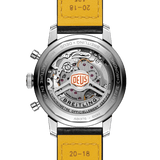 Buy Shop Breitling Top Time B01 Deus Black Dial Black Leather Strap Watch for Men - AB01765A1B1X1 USA Online