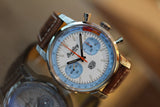 Buy Shop Breitling Top Time Deus Limited Edition White Dial Brown Leather Strap Watch for Men - A233112A1A1X1 USA Online
