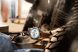 Buy Shop Breitling Top Time Deus Limited Edition White Dial Brown Leather Strap Watch for Men - A233112A1A1X1 USA Online